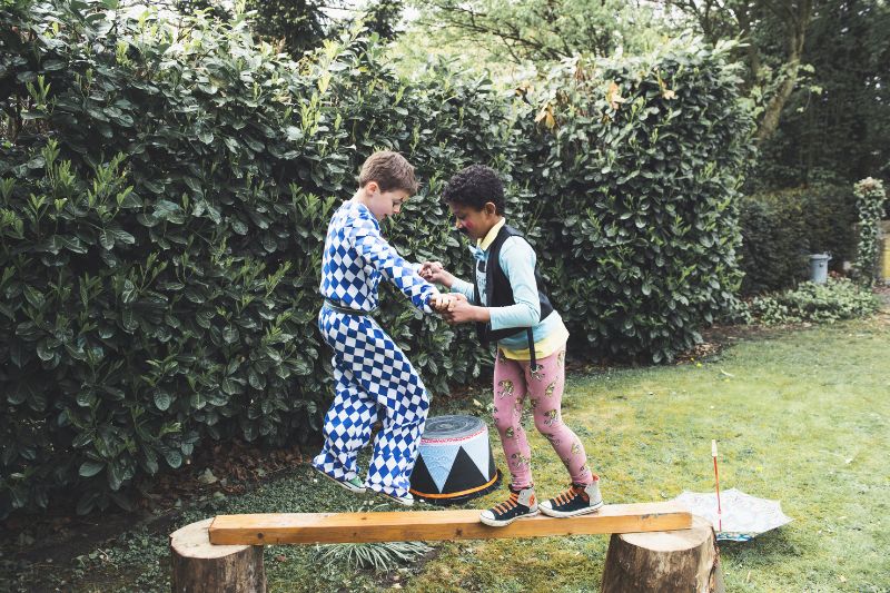kinderfeestje voor jongens: circusje spelen